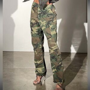 BNWT Local European Camo Cargo